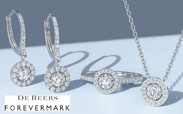 DE BEERS FOREVER MARK  JEWELRY